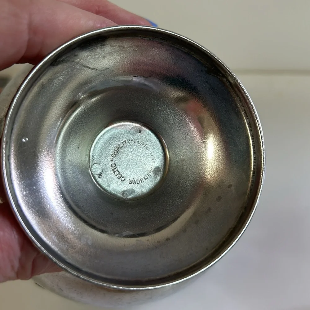 Vintage Celtic Quality Plate Made in England sugar and creamer set - Picture 9 of 12